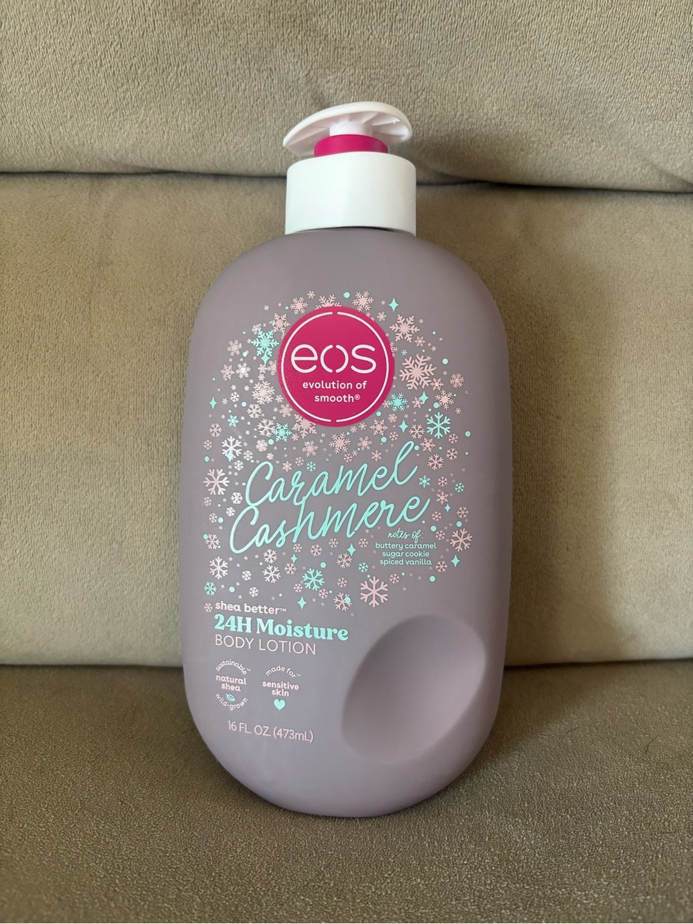 eos Caramel Cashmere Body Lotion - New Unused